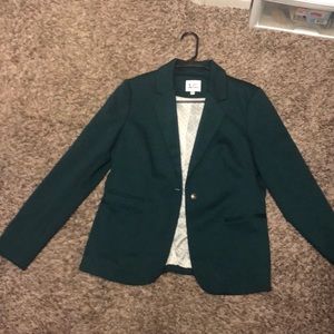 Green blazer